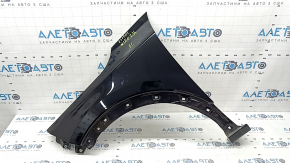 Front left wing Kia Niro 23-24 HEV, EV, black ABP