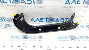Left trunk door trim for Kia Niro 23-24, black, scratches