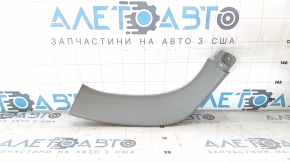 Left trunk door trim for a Kia Sorento 2014-2015, gray, broken mount