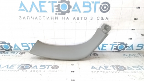 Left trunk door trim for a Kia Sorento 2014-2015, gray, broken mount