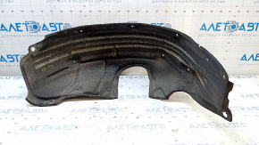 The rear right fender liner of a Toyota Prius 50 16-22 has torn fasteners.