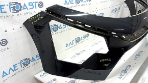 Kia Niro 23-24 HEV, PHEV, bare front bumper, with mountings, black, cracks in the mountings