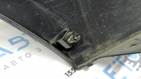 Kia Niro 23-24 HEV, PHEV, bare front bumper, with mountings, black, cracks in the mountings