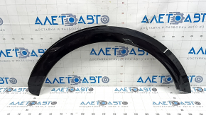Rear left fender arch trim for Kia Niro 23-24, gloss black, scratches, broken fasteners