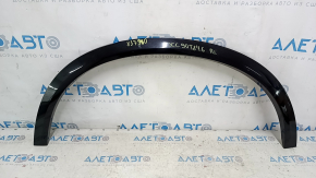 Volvo XC90 16-23 rear left fender arch trim, black, scratches