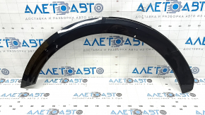 Rear right fender arch trim for Kia Niro 23-24, gloss black, scratches, broken mount, crack in mount