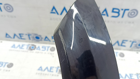 Rear right fender arch trim for Kia Niro 23-24, gloss black, scratches, broken mount, crack in mount