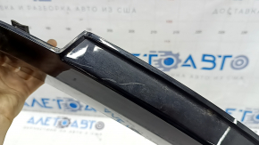 Rear right fender arch trim for Kia Niro 23-24, gloss black, scratches, broken mount, crack in mount