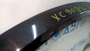 Volvo XC90 16-23 black front left fender arch trim, scratches