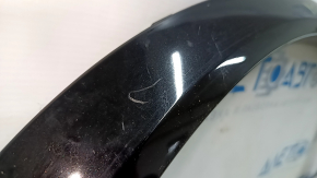 Volvo XC90 16-23 black front left fender arch trim, scratches