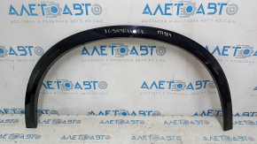 Volvo XC90 16-23 front right fender arch trim, black, scratches