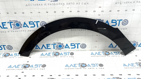 Front left fender arch trim for Kia Niro 23-24, gloss black, scratches, crack in mount