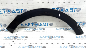 Front right fender arch trim for Kia Niro 23-24, gloss black, scratches, crack in mount