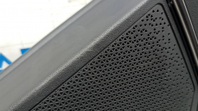 Kia Niro 23-24 HEV rear right door panel, black, dark gray cloth armrest, chrome molding, with handle, scratches