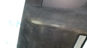 Volvo XC90 16-23 center pillar trim, upper right, black Alcantara, dry cleanable, worn