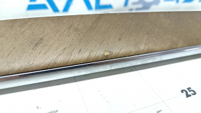 Right front panel trim for Volvo XC90 16-23, wood grain, with backlight, walnut, scuffs, scratches on chrome