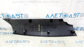 Volvo XC90 16-23 black lower left rear pillar trim, scratches