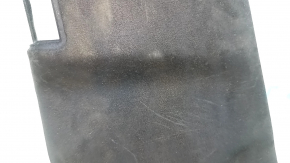Left upper center pillar trim, Volvo XC90 16-23, black Alcantara, dry cleanable, worn