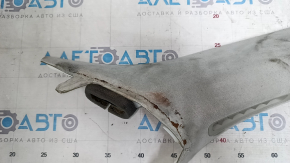 Volvo XC90 16-24 front pillar trim, right, gray Alcantara, dry-cleanable