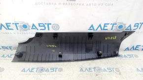 Volvo XC90 16-23 black lower right rear pillar trim, scratches
