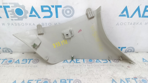 Volvo XC90 16-23 rear pillar trim, left rear upper, gray, scratches