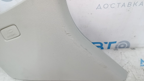 Volvo XC90 16-23 right rear upper pillar trim, gray, scratched