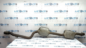 The exhaust pipe, the middle part of the Mercedes C-class W205 300/350e/350h 15-18, the mesh is torn