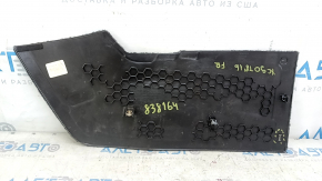 Volvo XC90 16-24 black center console trim, front right side, broken mount