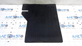 Left trunk mat on the back of the seats for Toyota Prius 50 16-22, black rubber