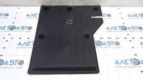 Left trunk mat on the back of the seats for Toyota Prius 50 16-22, black rubber