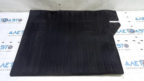 Right trunk mat on the back of the seats for Toyota Prius 50 16-22, black rubber