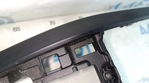 Volvo XC90 16-24 black center console trim, scratches, broken fastener