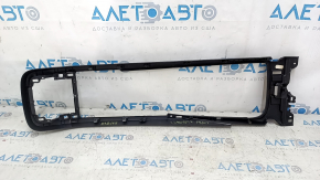 Volvo XC90 16-24 black center console trim, scratches, broken fastener