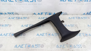 Volvo XC90 16-24 front center console trim, black nappa leather, scratches