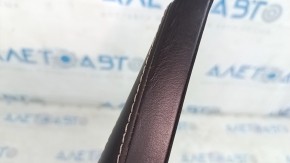 Volvo XC90 16-24 front center console trim, black nappa leather, scratches