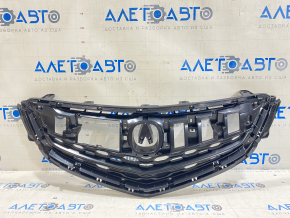 Radiator grill Acura TLX 15-17 prerest without molding