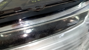 Volvo XC90 16-18 LED front left headlight assembly, sand, cobweb, polishable