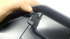 Kia Niro 23-24 interior mirror cover for camera, black, broken mount