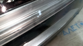 Volvo XC90 16-18 LED right front headlight assembly, sand, cobwebs, scratches, needs polishing