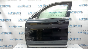 Front left door assembly BMW X3 G01 18-21 keyless, black 475M, bumpers