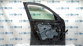 Front left door assembly BMW X3 G01 18-21 keyless, black 475M, bumpers