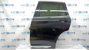 BMW X3 G01 18-21 keyless rear left door assembly, tinted, black 475M, with bumpers