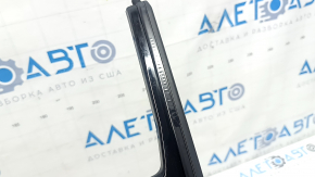 Kia Niro 23-24 HEV center console trim, PHEV, under the lever and start-stop, gloss black, peeling coating, air under the coating, scratches