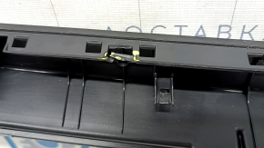 Kia Niro 23-24 climate control panel trim, black, cracked mount, scratches