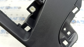 Kia Niro 23-24 climate control panel trim, black, cracked mount, scratches