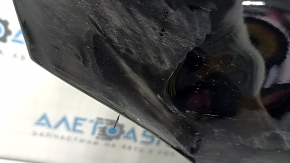 The door is bare, rear right, BMW X3 G01 18-21 black 475M, dented, butt