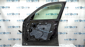 Front right door assembly BMW X3 G01 18-21 keyless, black 475M, scratches on molding, bumper