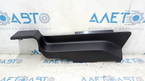 Left side trim for 3rd row of seats, Volvo XC90 16-25, black, scratches, broken fastener