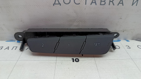 Front left Audi E-Tron 19-23 black seat memory buttons
