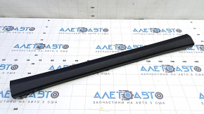 Upper trunk door trim for Toyota Prius 50 16-22, black, scratched
